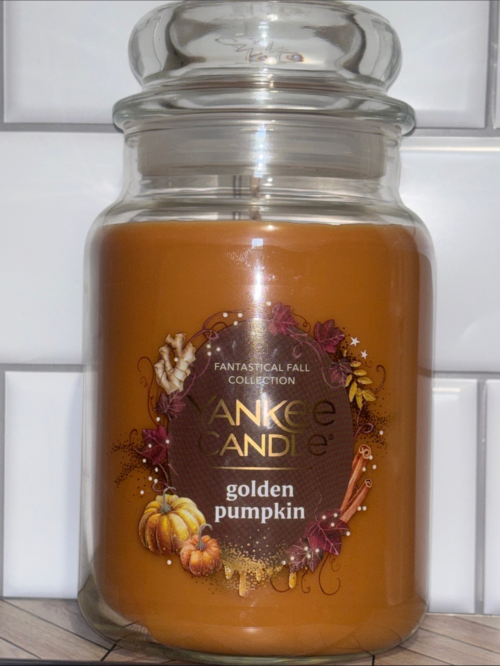 Yankee Candle Golden Pumpkin Large